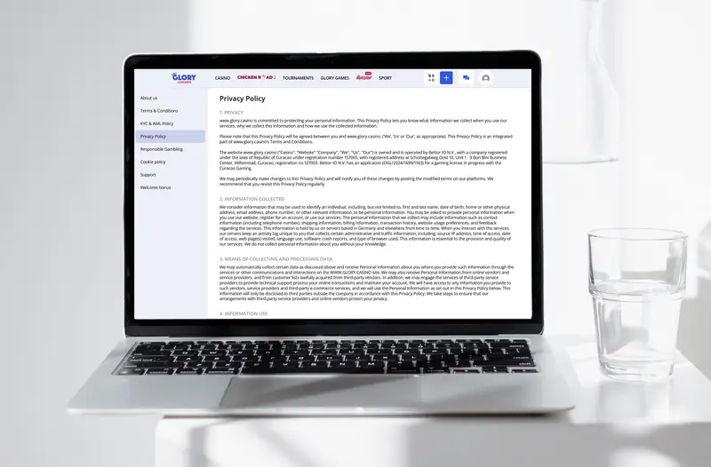  Glory Casino reliability and licence